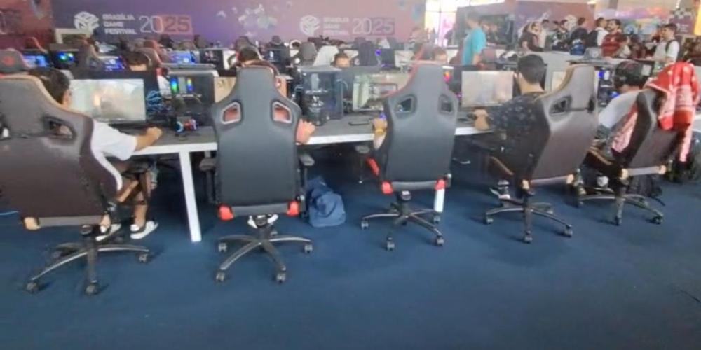 Time de jogadores surdos participa do Brasília Game Festival